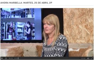 Claudia Garrido Luque: Interview RTV Marbella 